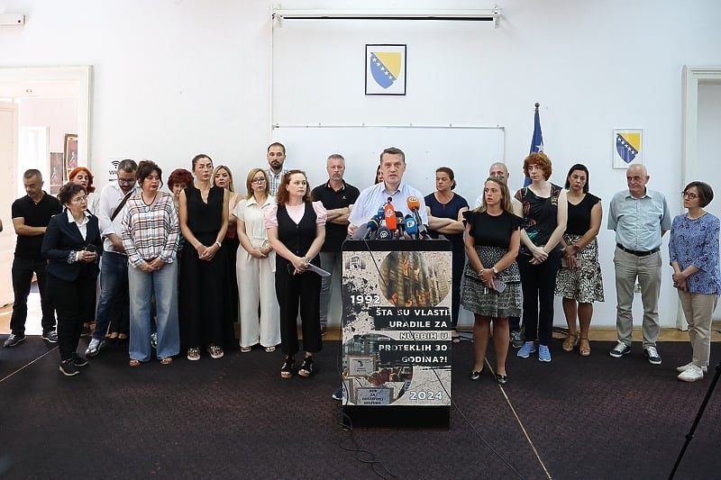 Nacionalna i univerzitetska biblioteka Bosne i Hercegovine obustavila rad